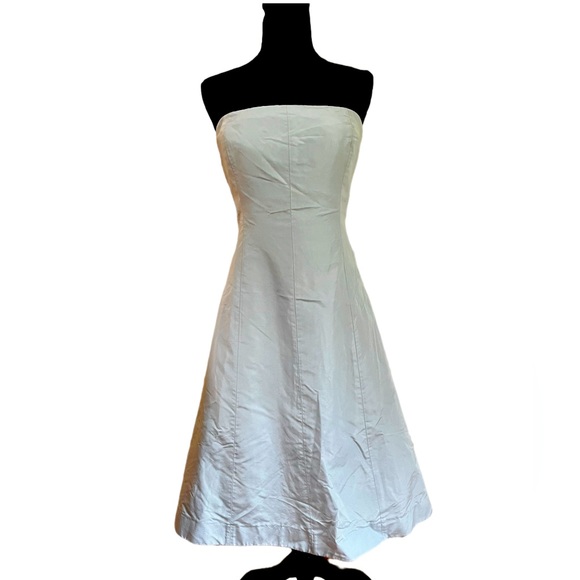 Jcrew Powder Blue Silk Dress (Sz 10) - Picture 1 of 4